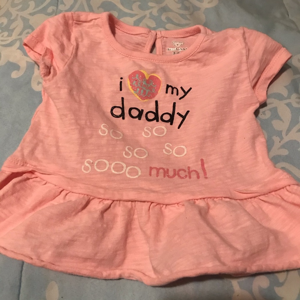 Baby girl 100% cotton t-shirt